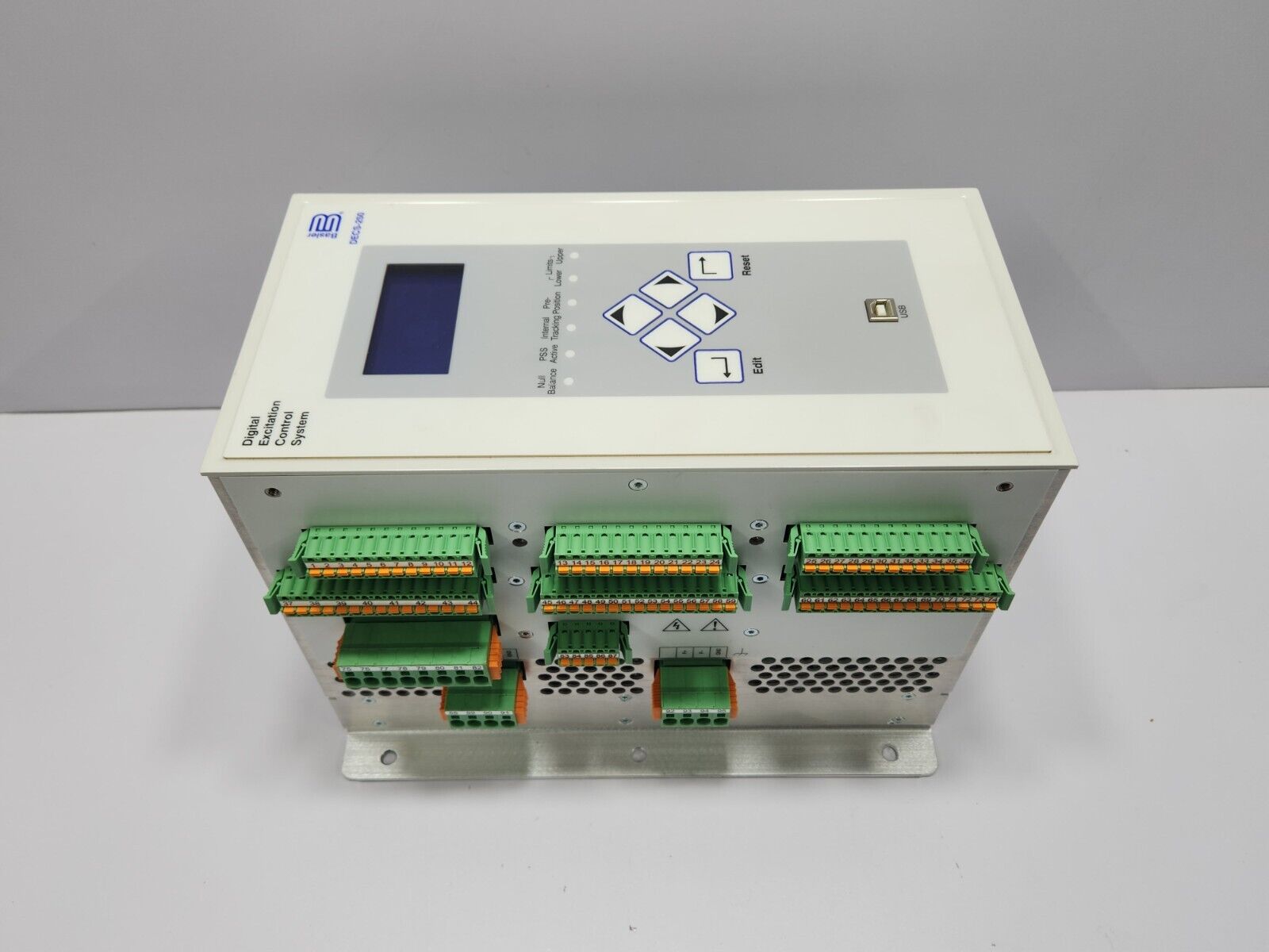 BASLER巴斯勒 DECS 250 TYPE CN1SN1N 双通道励磁控制器