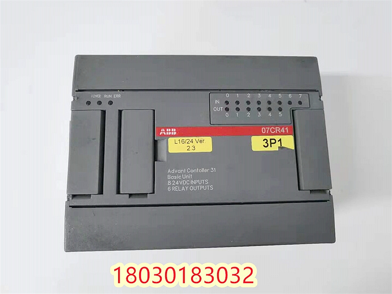 ABB 07CR41-S3.9 / 1SBP260020R1001 高级控制器单元